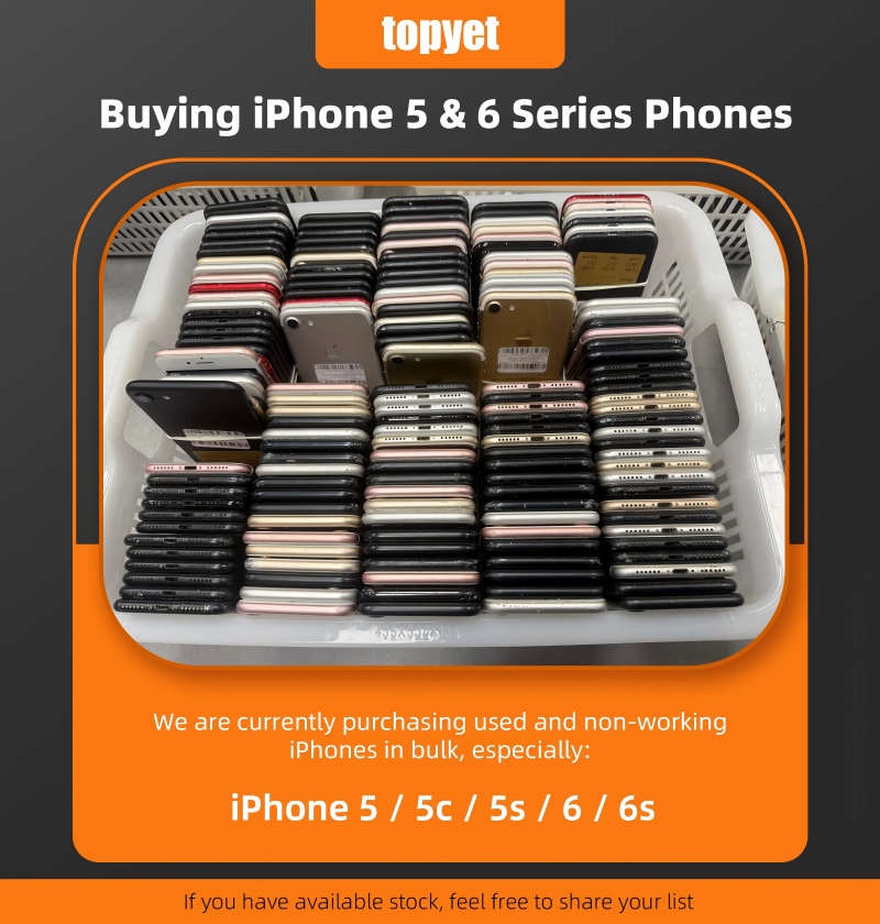 Wilt u uw oude iPhones verkopen? Wij kopen!