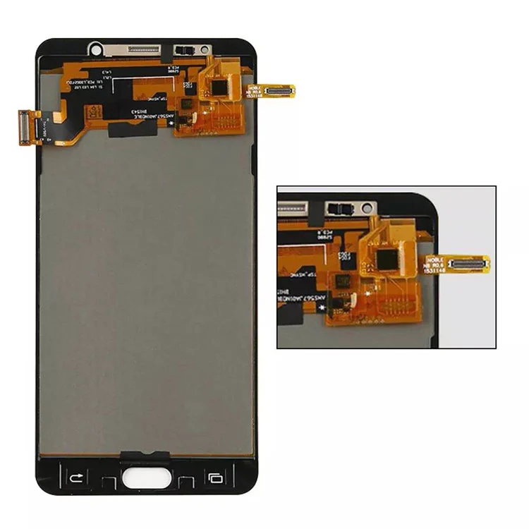 Voor Samsung Galaxy Note 5 LCD OLED Display Screen Digitizer -assemblage met frame