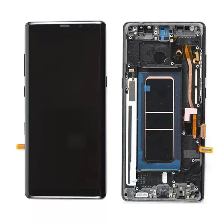 Voor Samsung Galaxy Note 8 LCD OLED Display Screen Digitizer -assemblage met frame