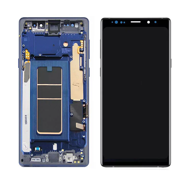 Voor Samsung Galaxy Note 9 LCD OLED Display Screen Digitizer -assemblage met frame