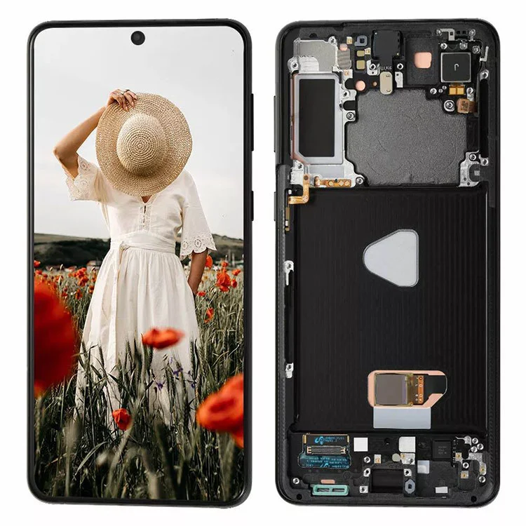 Voor Samsung Galaxy S21 Plus LCD Display Display Touchscreen Samenvoering vervanging